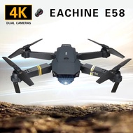 🎉 New arrivals 🎉 ☆🔥READY STOCK🔥E58 drone 4K CAM FEO RC quadcopter folding DRONE WIFI FPV PHANTOM/EAC