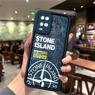 Rose Matte Case Oppo A54 A15 A15s A38 A18 A57 A77s A17 A5s A12 A11k Stone Motif Isl4nds