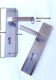 KUNCI PINTU RUMAH SET KOMPLIT ISI / GAGANG HANDEL PAKET HANDLE PINTU BESAR