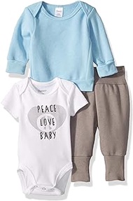 Boys' Ultimate Baby Flexy Fleece Jogger with Sweatshirt and Bodysuit Set