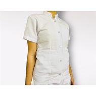 FEMALE Nursing Uniform chinese collar RTW blouse only KLOPMAN fabric