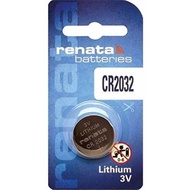 Renata CR2032 3V 225mAh Lithium Coin Cell Battery [1 pc]