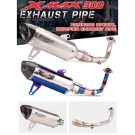 Suitable For YAMAHA XMAX300 Full Exhaust Pipe Modified Yoshimura R77 Carbon Tail Section 17-21