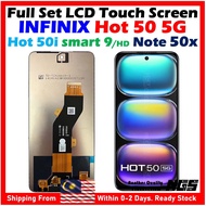 ORIGINAL NGS Brand Full Set LCD Touch Screen For INFINIX HOT 50 4G / INFINIX HOT 50 5G / INFINIX HOT
