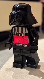 ❤️🤖絕版 LEGO 星球大戰 STAR WARS 黑武士響鬧時鐘 （#iPhone 、 Samsung 、iPad 、iPod 、手提電話、電腦、枱燈、LED 、電視、裝飾、喇叭、藍牙、時鐘、禮物、