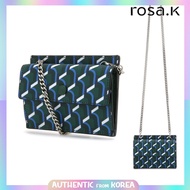 ROSA K Monogram Chain Cross Card Wallet (card holder) 7 colors