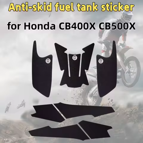 for Honda CB400X CB500X motorcycle fuel tank sticker fishbone sticker anti-slip protective side stic