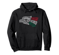 Mexico Flag - Mexican Eagle Aztec Style - Hecho En Mexico Pullover Hoodie