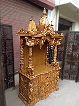 Pooja Cabinet Mandir Wooden Temple Pooja Temple/Pooja Mandir/Mandapam/Home Temple/Wooden Temple/Home
