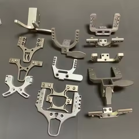 DIY accessories pedal sliding module Stainless steel trigger Strong rubber band Slingshot accessori