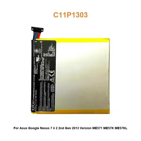 Tablet Battery For Asus Google Nexus 7 ii 2 2nd Gen 2013 Version ME571 ME57K ME57KL K009 K008 C11P13