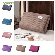 DOREEN Latex Pillowcase, Waterproof 30x50cm Memory Pillow Case, Comfortable Soft Cotton Solid Color 