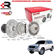 GMB FAN CLUTCH TOYOTA LAND CRUISER HDJ80 HDJ101