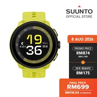 [NEW] Suunto Run Lime with Silicone Strap - Lightweight and small performance watch designed for run