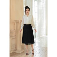 Women's knit dress 924, black, size S M L XL 2XL