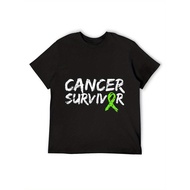 Mens Lymphoma Cancer Survivor Cancer Support Gift T Shirt Black