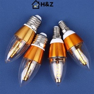 H&Z E14 E27 LED Retro Candle Bulb Light 220v Energy Saving Lamp 5W 7W Spotlight illa Lampara Chandel