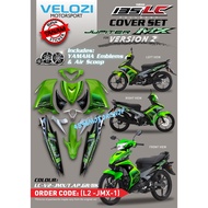 VELOZI JUPITER MX LC135 LC 135 V2 V3 FULL BODY COVERSET COVER SET SIAP TANAM STICKER