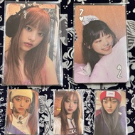 Haerin hyein newjeans photocard