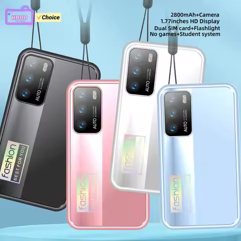 H888 2G Mini Card Phone 1.8inch HD Dual SIM GSM Camera Portable Student Mobile Phone 2800mAh Botton 