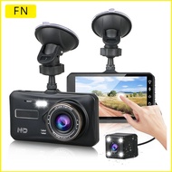 [FN]A6T Dash Cam กล้องด้านหน้าและด้านหลังรถ DVR เครื่องบันทึกภาพรถยนต์กล่องดำรถ Full HD 1080P Night 