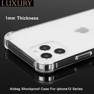 iPhone 14 / 14 PRO / 14 PLUS / 14 PRO MAX / iPhone 13 / 13 PRO / 13 PRO MAX / 13 MINI / iPhone 12 /12 PRO /12 PRO MAX /12 MINI TPU Silicone ShockProof Clear Case