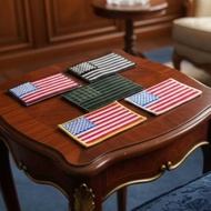 Premium mini American flag embroidery Patch American flag embroidery Emblem