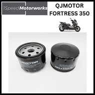 🔥 [READY STOCK] QJMOTOR Fort 350 Genuine Oil Filter | QJMOTOR Fortress 350 Filter Minyak Hitam