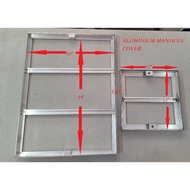 (12" x 12" / 18" x 24")   ALUMINIUM MANHOLE COVER For Tiling Works Aluminium Type Manhole Cover