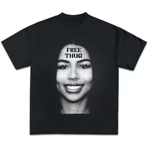 Men T-Shirt Mariah The Scientist Free Thug Rapper Star Fashion Cotton Tee Shirt Short Sleeve T Shirt