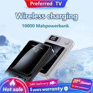20W Magnetic Wireless Charger 10000mah PowerBank Adsorbable Phone  Fast Charging Powerbank