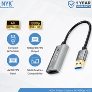 CODE C32Q NYK HC5 HDMI VIDEO CAPTURE 4K FULL HD USB 3