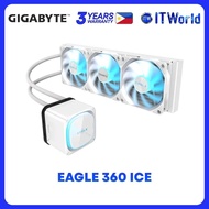 Gigabyte EAGLE 360 ICE AIO Liquid CPU Cooler - 360mm ARGB, 3x120mm Fans GP-GIGABYTE-EAGLE-360I itw