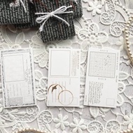 戀人復古色系明信片Memo Pad