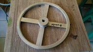 Pulley pully puli A1 - 30 cm As 15 mm Pulley Alumunium