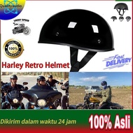 Stock Shipped From Half Helmet Motorcycle Helmet Electric Car Helmet Retro Classic Harley Retro Helm