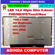 LCD LED Laptop Notebook B140HAK02.3 HW0A FW1 B140HAK02.3 N140HCN-EA1 14.0 14 Inch 40 Pin 40pin Slim 