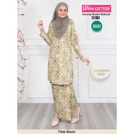 Baju Kurung Moden Eksklusif Dhia Cotton (Design Raya 2023)