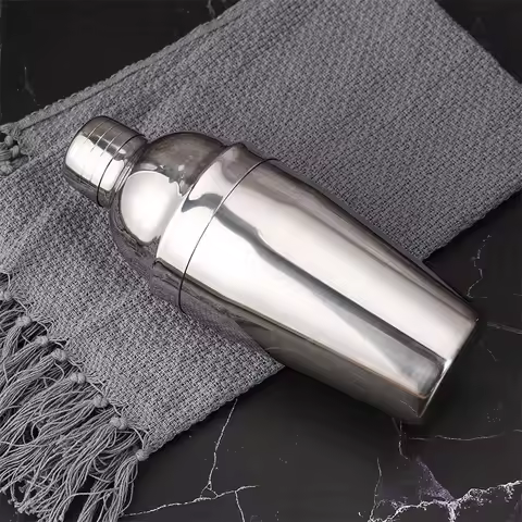 350/550/750ml Stainless Steel Cocktail Shaker Mixer Wine Martini Shaker Wine Shaker Boston Bartender