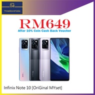 Ready Stock - Infinix Note 10 / Infinix Note 8 / Infinix Hot 10S -1 Year Warranty by Authorized Service Center