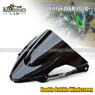 Fit For 2024 - 2025 KAWASAKI ZX-6R ZX6R Motorcycle Accessories Windshield Windscreen Ninja 636 ZX 6R