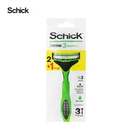 Schick Xtreme 3 Sensitive แพ๊ค 2 ฟรี 1 (2903)