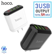 Hoco HK1 better charging Charger 3USB 5V/5A Max LED Screen HK1 3USB 5V/5A Black