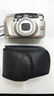 觀景窗偏暗 功能正常 日本製 PENTAX ESPIO 160 底片相機 古董相機 老件收藏 老東西不保固能接受再交易