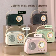 Retro Mini Bluetooth Speaker DW21 Classical Music Player Sound Stereo Subwoofer Portable Decoration 