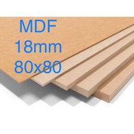 18mm MDF board (80x80)cm, MDF plywood, MDF wood board, MDF plywood