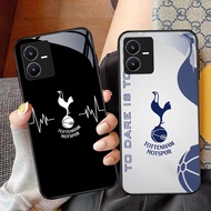 NC-96 Tottenham Hotspur Kaca Glass Case For VIVO Y22 Y35 Y75 Y28 Y22S V25 Y55 iQOO Z6