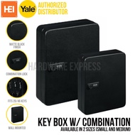 YALE Key Lock Box Key Organizer - Combination Lock (Small or Medium)