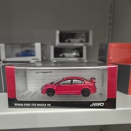 MERAH Diecast Inno64 Honda Civic FD FD2 Mugen RR Red