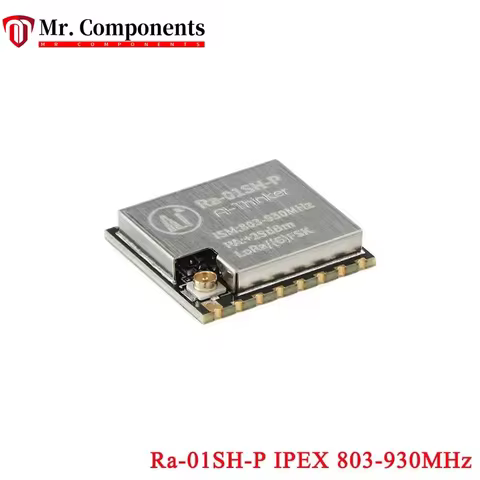 1PCS SX1262 Ra-01SH -P LoRa RF WIFI Wireless Module Radio Frequency 803-930MHz 868MHz/915 IPX Antenn